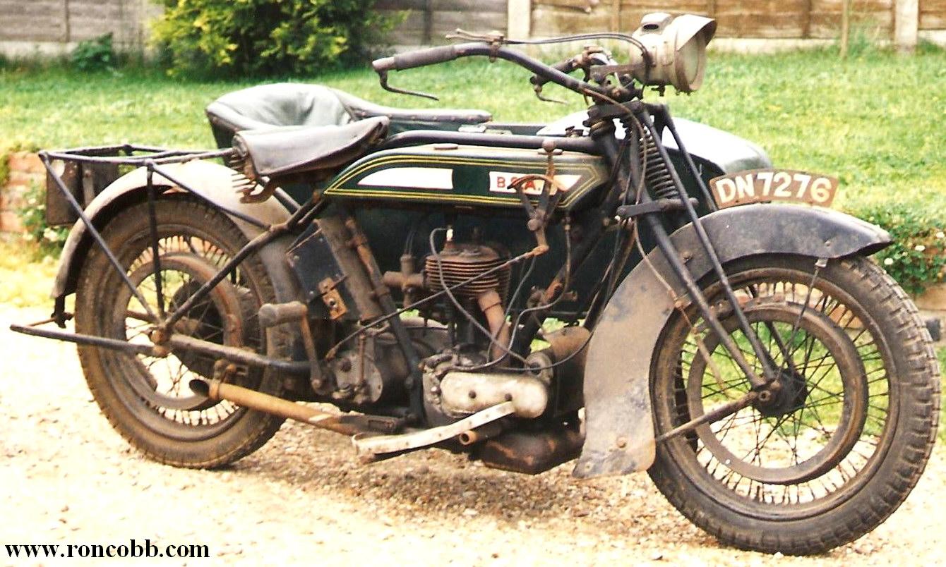 1923 BSA sidecar outfit